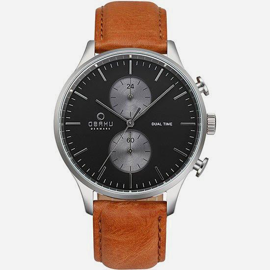 【超美品】OBAKU DENMARK クロノグラフ時計　専用ケース付属　稼働中 楽天市場】 OBAKU : コンフォートガーデンズ